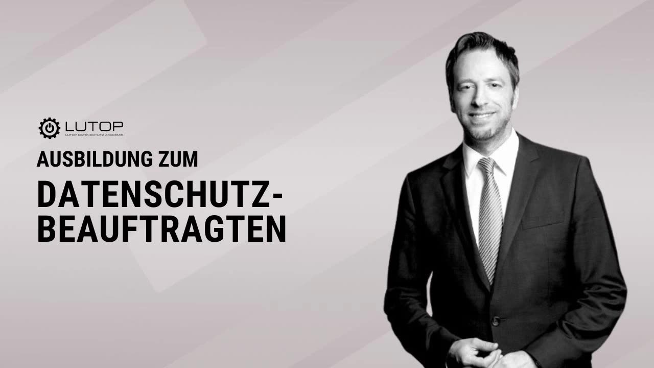 Rechtsanwalt Elmar Sommerfeld: Ausbildung zum Datenschutzbeauftragten